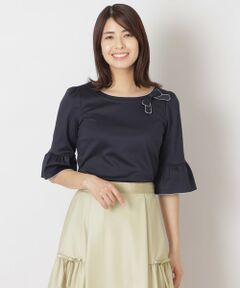 TO BE CHIC / トゥー ビー シック カットソー | 配色ピコ カットソープルオーバー