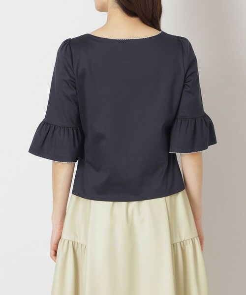 TO BE CHIC / トゥー ビー シック カットソー | 配色ピコ カットソープルオーバー | 詳細6