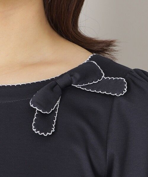 TO BE CHIC / トゥー ビー シック カットソー | 配色ピコ カットソープルオーバー | 詳細9