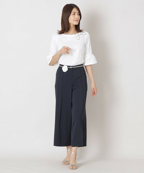 TO BE CHIC / トゥー ビー シック カットソー | 配色ピコ カットソープルオーバー | 詳細1