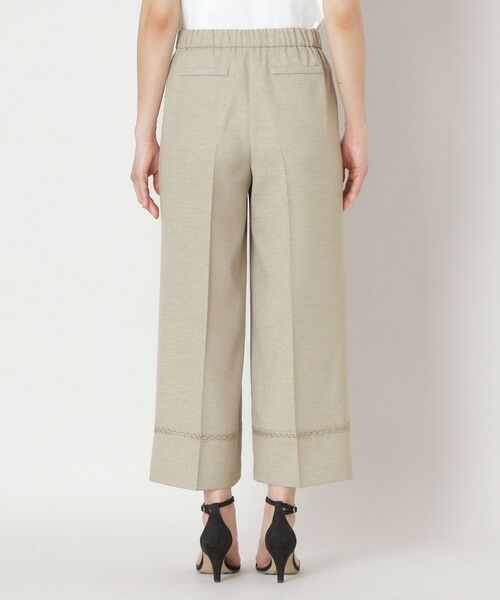 TO BE CHIC / トゥー ビー シック その他パンツ | リネンライク ワイドパンツ | 詳細5