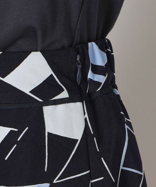 TO BE CHIC / トゥー ビー シック ロング・マキシ丈スカート | セイルプリント タックスカート | 詳細7