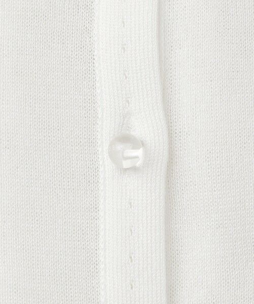 TO BE CHIC / トゥー ビー シック ブルゾン | 透かし編み ロングカーディガン | 詳細7