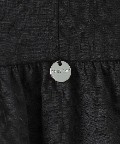 TO BE CHIC / トゥー ビー シック ロング・マキシ丈ワンピース | ウェーブローン ランダムティアードワンピース | 詳細9