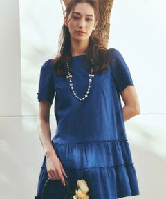 TO BE CHIC / トゥー ビー シック シャツ・ブラウス | ウェーブローン ティアードチュニック