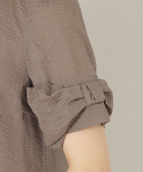 TO BE CHIC / トゥー ビー シック シャツ・ブラウス | ウェーブローン スリーブリボンブラウス | 詳細7