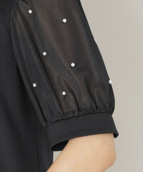 TO BE CHIC / トゥー ビー シック カットソー | ドットパールスリーブ チュニック | 詳細6