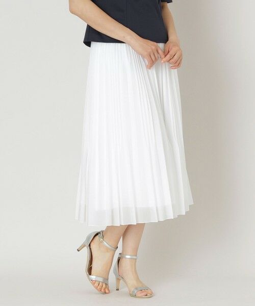 TO BE CHIC / トゥー ビー シック ロング・マキシ丈スカート | シアーマルチプリーツ スカート | 詳細12