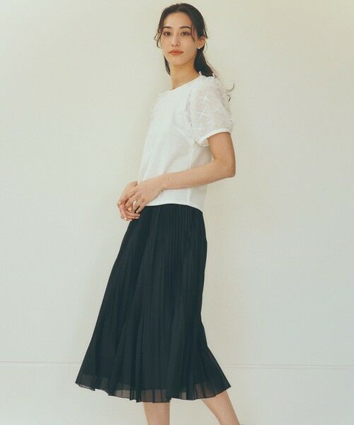 TO BE CHIC / トゥー ビー シック ロング・マキシ丈スカート | シアーマルチプリーツ スカート | 詳細2