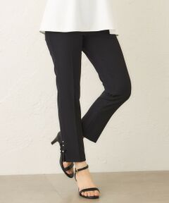 Miwarik⭐️TO BE CHIC ボディシェルスリム パンツ　黒 48 TO BE CHIC｜ボディシェル スリムパンツ | Rakuten Fashion(楽天