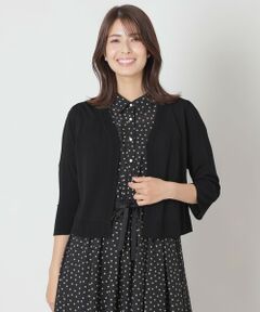 TO BE CHIC / トゥー ビー シック ブルゾン | 透かし編み ショートボレロ