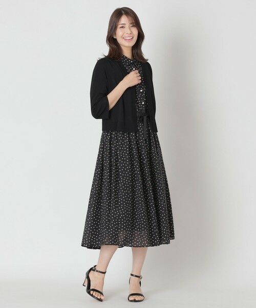 TO BE CHIC / トゥー ビー シック ブルゾン | 透かし編み ショートボレロ | 詳細2