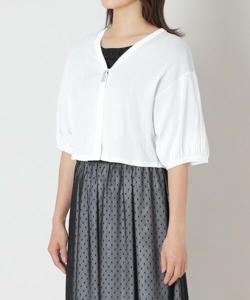 TO BE CHIC / トゥー ビー シック ブルゾン | UVビジューボレロ | 詳細3