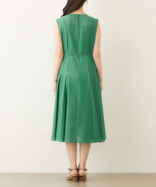 TO BE CHIC / トゥー ビー シック ロング・マキシ丈ワンピース | ボイルワッシャー　ノースリーブドレス | 詳細7