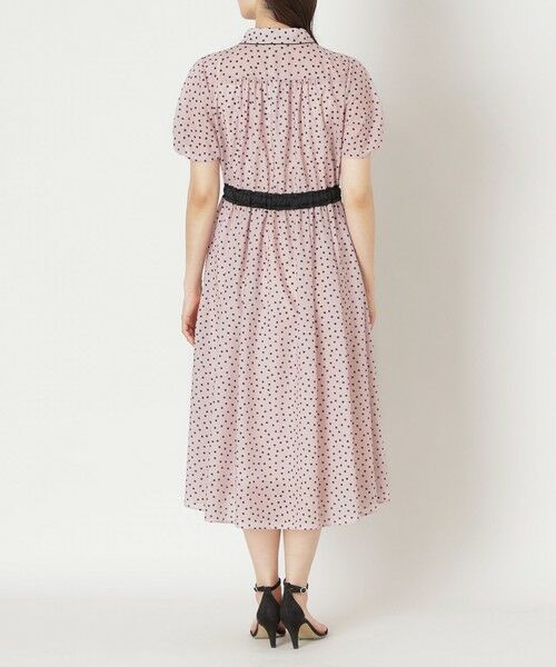 TO BE CHIC / トゥー ビー シック ロング・マキシ丈ワンピース | ランダムドット ドレス | 詳細6