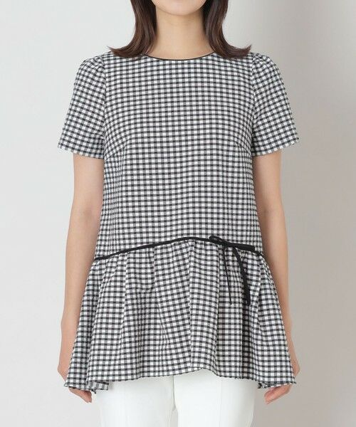 TO BE CHIC / トゥー ビー シック シャツ・ブラウス | ギンガムチェック チュニック | 詳細4