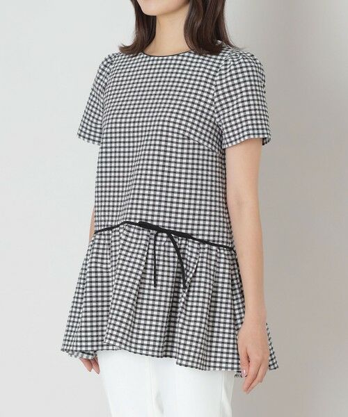 TO BE CHIC / トゥー ビー シック シャツ・ブラウス | ギンガムチェック チュニック | 詳細5