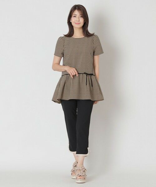 TO BE CHIC / トゥー ビー シック シャツ・ブラウス | ギンガムチェック チュニック | 詳細2