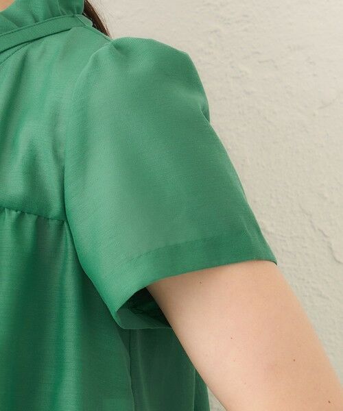 TO BE CHIC / トゥー ビー シック シャツ・ブラウス | ボイルワッシャーティアード　チュニックブラウス | 詳細6