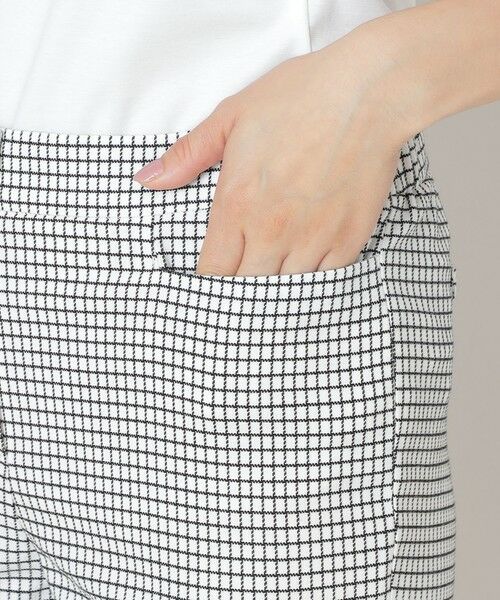 TO BE CHIC / トゥー ビー シック その他パンツ | ウインドウペン スリムパンツ | 詳細6