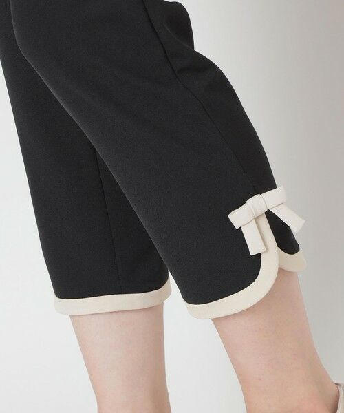 TO BE CHIC / トゥー ビー シック その他パンツ | バイカラーサイドリボン パンツ | 詳細9