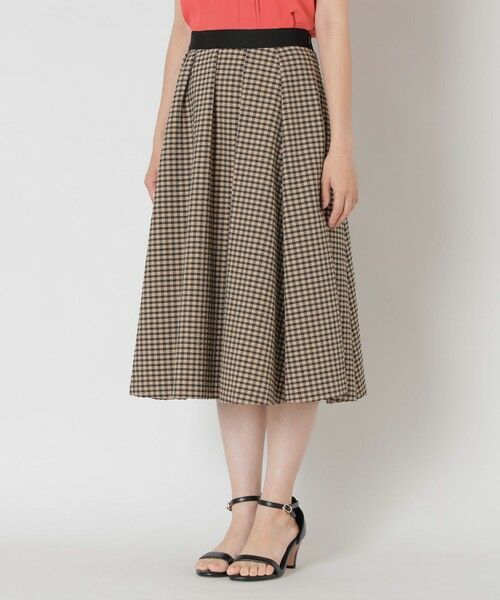 TO BE CHIC / トゥー ビー シック ロング・マキシ丈スカート | ギンガムチェック スカート | 詳細6