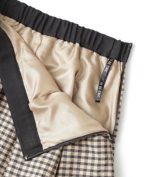 TO BE CHIC / トゥー ビー シック ロング・マキシ丈スカート | ギンガムチェック スカート | 詳細9