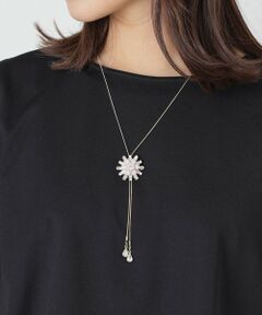 TO BE CHIC / トゥー ビー シック ネックレス・ペンダント・チョーカー | フラワービジュースライドネックレス