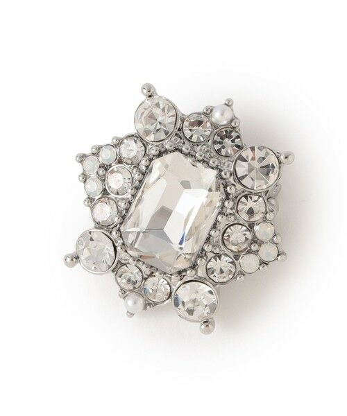 TO BE CHIC / トゥー ビー シック ネックレス・ペンダント・チョーカー | スクエアビジューブローチ | 詳細1