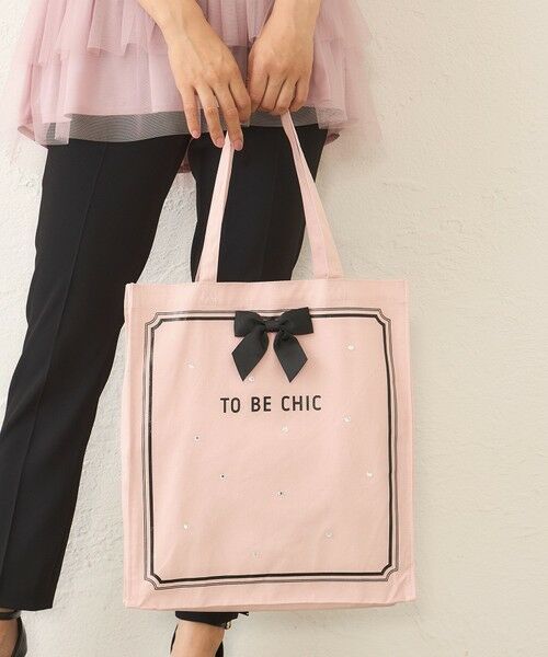 TO BE CHIC / トゥー ビー シック メッセンジャーバッグ・ウエストポーチ | ガラスビジューキャンバストートバッグ | 詳細2