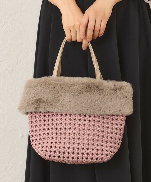 TO BE CHIC / トゥー ビー シック メッセンジャーバッグ・ウエストポーチ | フェイクファーコンビバスケット | 詳細2