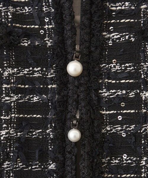 TO BE CHIC / トゥー ビー シック ノーカラージャケット | パピヨンファンシーツイード ジャケット | 詳細10