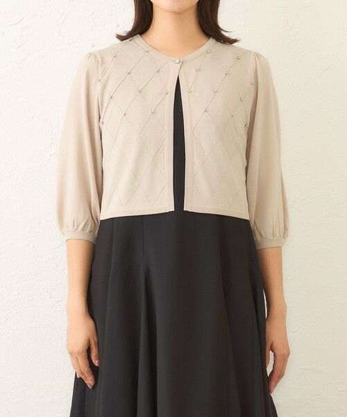 TO BE CHIC / トゥー ビー シック ブルゾン | ダイヤビジューボレロ | 詳細5