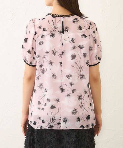 TO BE CHIC / トゥー ビー シック シャツ・ブラウス | ダブルフラワープリント ブラウス | 詳細7