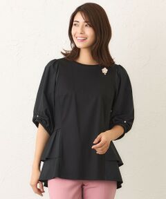 TO BE CHIC / トゥー ビー シック カットソー | ティアードフリル チュニック