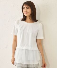 お値下げTO BE CHIC◾️チュニック セール】 【WEB限定】UVカットデザインチュニック （カットソー
