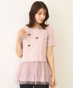 セール】 【WEB限定】UVカットデザインチュニック （カットソー