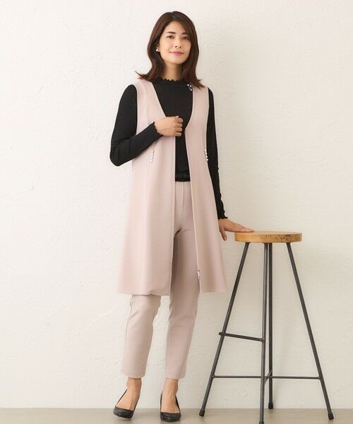 TO BE CHIC / トゥー ビー シック カットソー | シアーラメ カットソー | 詳細2