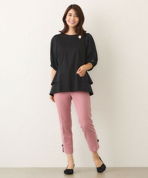 TO BE CHIC / トゥー ビー シック その他パンツ | ウールライク スリムパンツ | 詳細5