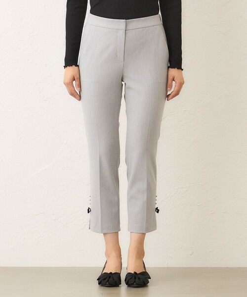 TO BE CHIC / トゥー ビー シック その他パンツ | ウールライク スリムパンツ | 詳細7