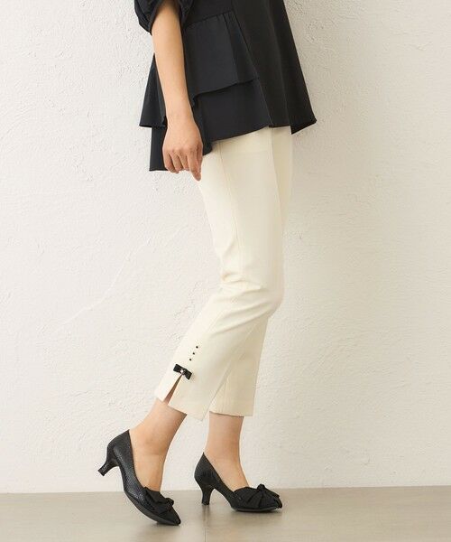 TO BE CHIC / トゥー ビー シック その他パンツ | ウールライク スリムパンツ | 詳細15