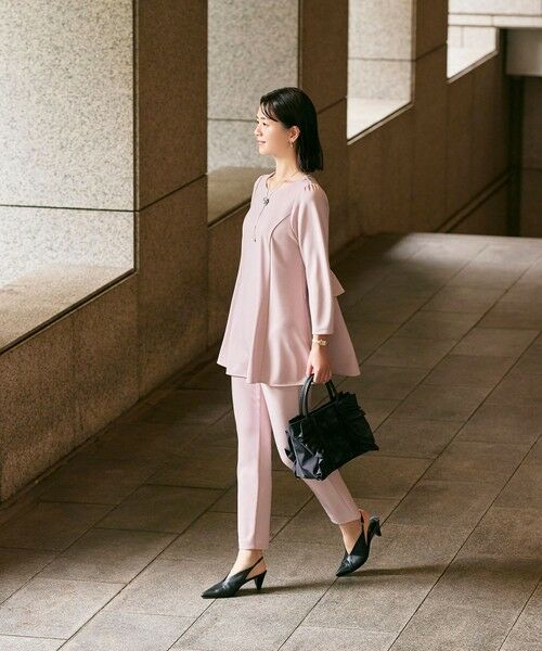 TO BE CHIC / トゥー ビー シック その他パンツ | マットストレッチダンボール　パンツ | 詳細1