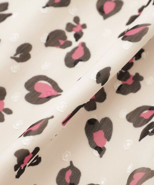 TO BE CHIC / トゥー ビー シック ロング・マキシ丈スカート | アニマルフラワー タックフレアスカート | 詳細6