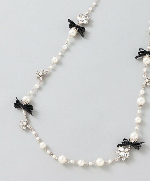 TO BE CHIC / トゥー ビー シック ネックレス・ペンダント・チョーカー | リボン＆パールネックレス | 詳細1