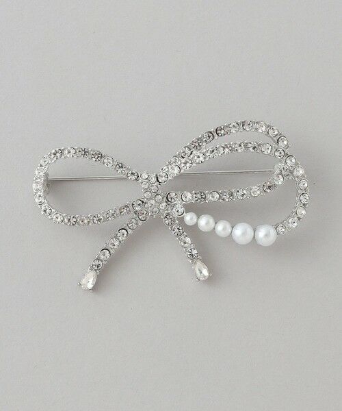 TO BE CHIC / トゥー ビー シック ネックレス・ペンダント・チョーカー | ガラスライン リボンブローチ | 詳細3