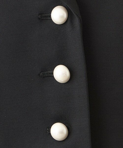 TO BE CHIC / トゥー ビー シック ノーカラージャケット | モクロディ ウエストタックジャケット | 詳細8