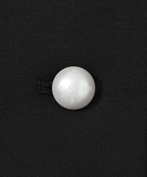 TO BE CHIC / トゥー ビー シック ノーカラージャケット | モクロディ ウエストタックジャケット | 詳細9