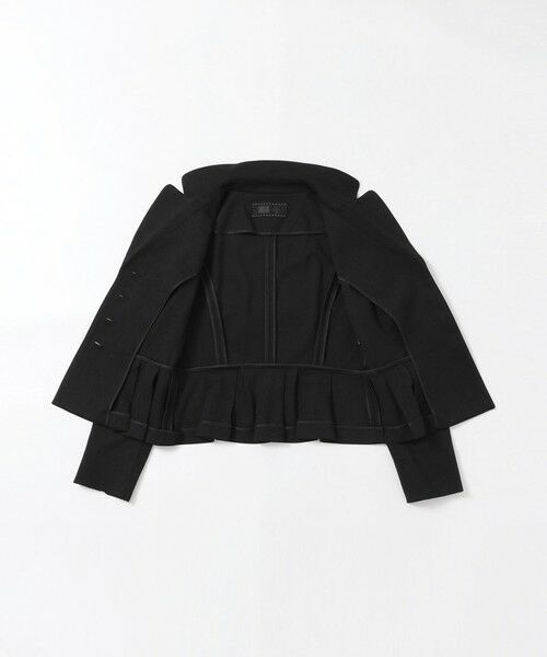 TO BE CHIC / トゥー ビー シック ノーカラージャケット | モクロディ ウエストタックジャケット | 詳細10