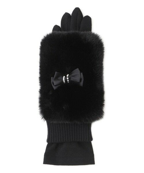 TO BE CHIC / トゥー ビー シック 手袋 | 3WAYフェイクファーグローブ | 詳細4