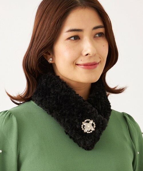 TO BE CHIC / トゥー ビー シック マフラー・ショール・スヌード・ストール | フェイクファー ミニティペット | 詳細1